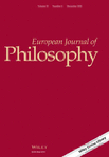 European Journal of Philosophy