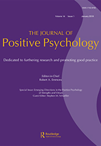 Journal of Positive Psychology